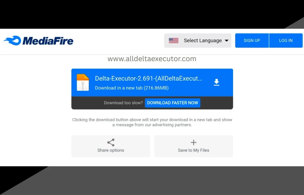 Delta Executor Mediafire File