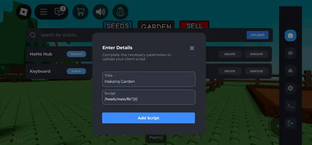Delta Grow a Garden Script