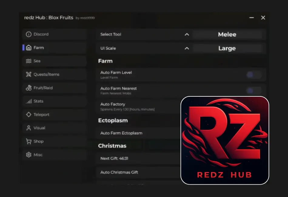 redz hub script download